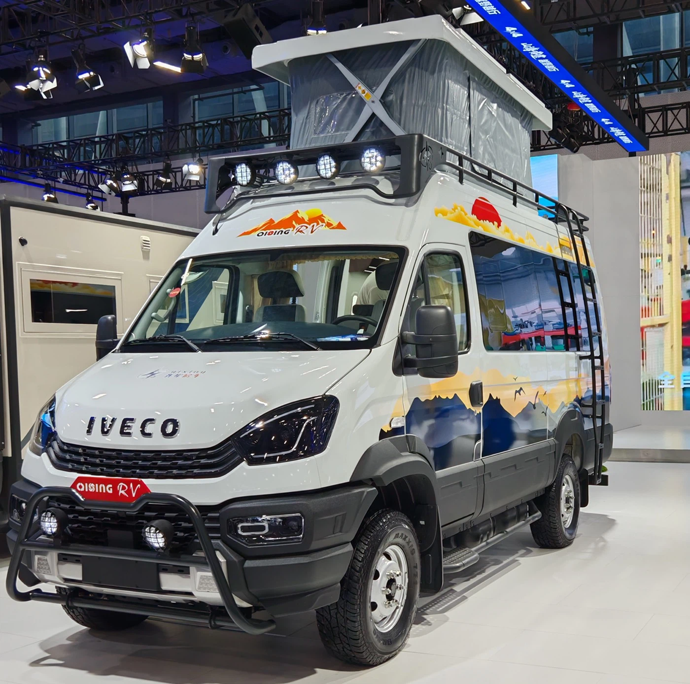 pop-top 4X4 Iveco camper-van pop-top 4X4 Iveco camper-van